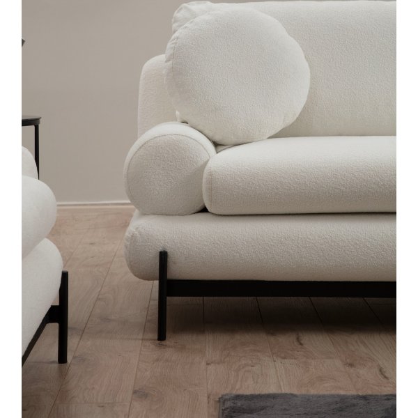 Livorno 3-Sitzer-Sofa - Weiß