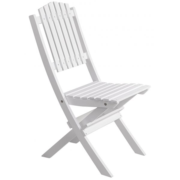 Haväng klassische weiße Outdoor-Gruppe; Sofa, Tisch und 2 Stühle