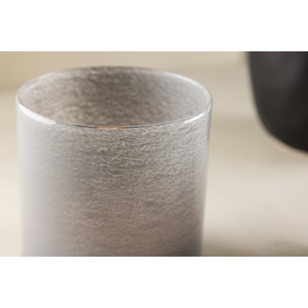 Glora Laterne Ø12 cm - Hellgrau