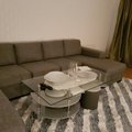Kundenbild Meeting Couchtisch inklusive Hocker - Dunkelgrau/Grau