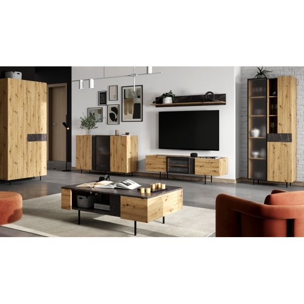 Marmo Sideboard - Artisan-Eiche