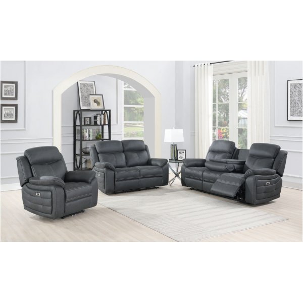 Elektrischer Relaxsessel Teddy - Grau