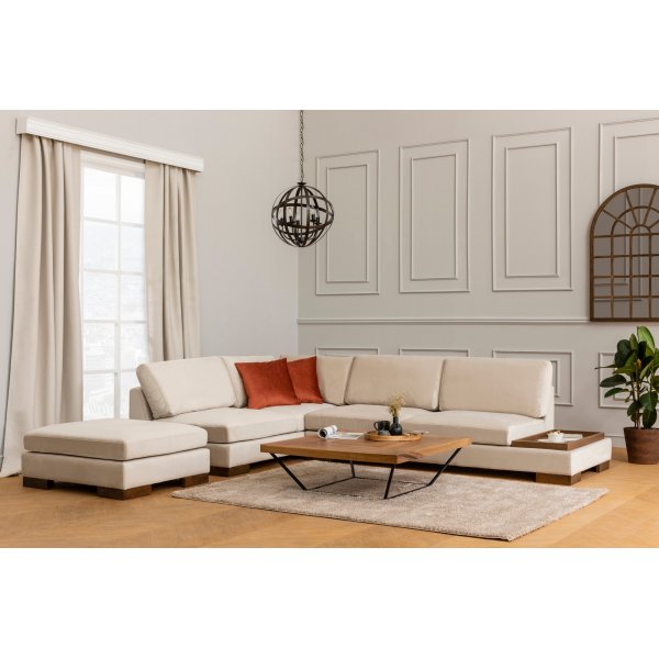 Tulip Ecksofa - Beige