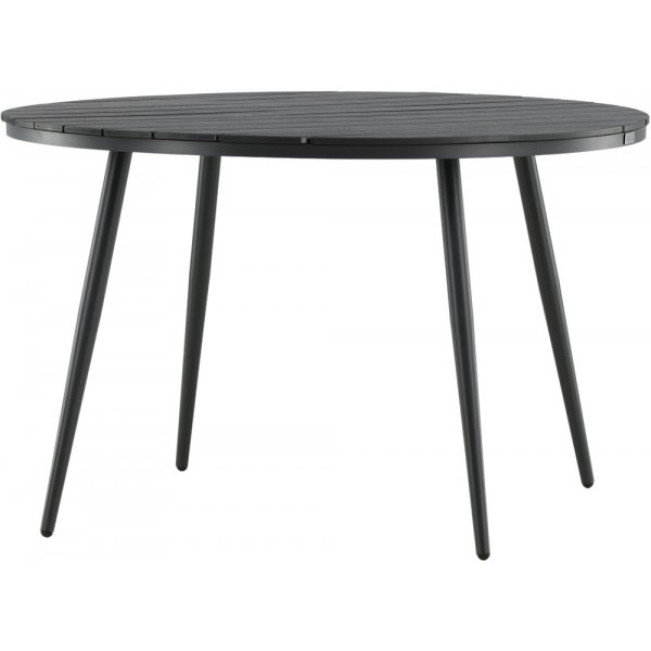 Break Esstisch Ø120 cm - Schwarz