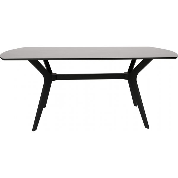 Ares Esstisch 180 x 80 cm - Schwarz