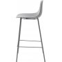 Sheba grauer Barhocker SH 67,5 cm