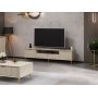 Basal Media Bank mit Beinen - Beige