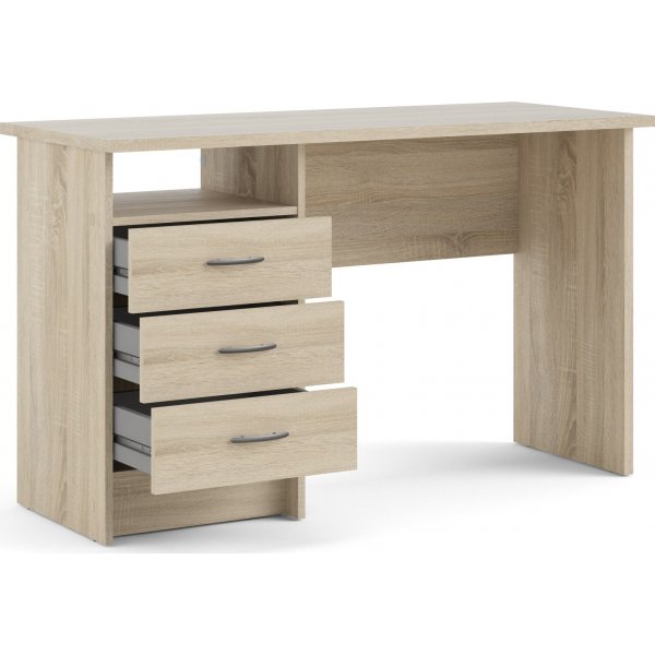Function Plus Schreibtisch 120,1 x 48,1 x 72,6 cm - Eiche