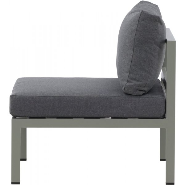 Copacabana-Mittelmodul - Grau/Khaki