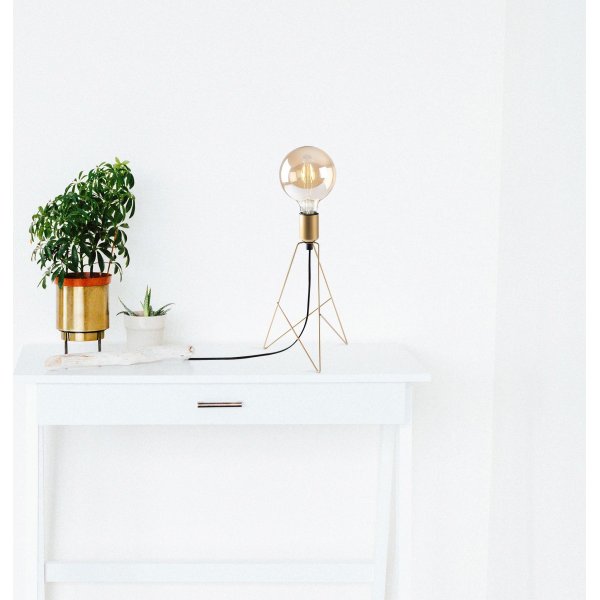 Pyramid Tischlampe - Gold