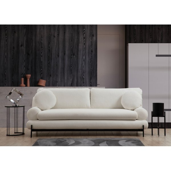 Livorno 3-Sitzer-Sofa - Weiß