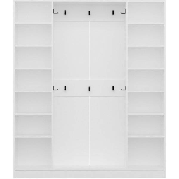 Armadio Flurmöbel 180 x 35 x 210 cm - Weiß