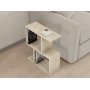 Zet Beistelltisch 45 x 17 cm - Travertin