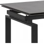 Huddersfield Esstisch 120-200 cm - Schwarz