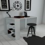 Kühler Schreibtisch 90x50 cm - Weiß