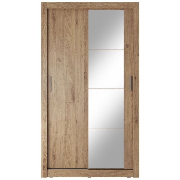 Mervyn Garderobe 120 - Shetland Eiche