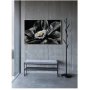 Blonville Bank mit Regal - Grau