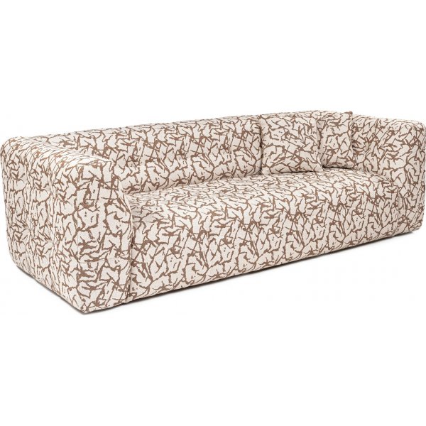 3-Sitzer-Sofa aus Cady - Beige/Braun