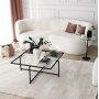 Sun Couchtisch 85 cm - Schwarz