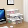 Leander Aufbewahrungsbox 35x20 cm 12er-Pack - Transparent