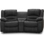 Kensington elektrisches 2-Sitzer-Sofa mit verstellbarer Kopfstütze - Grau