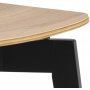Roxby Esszimmerstuhl - Eiche/schwarz