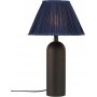 Riley Tischlampe - Schwarz/Blau - 50 cm
