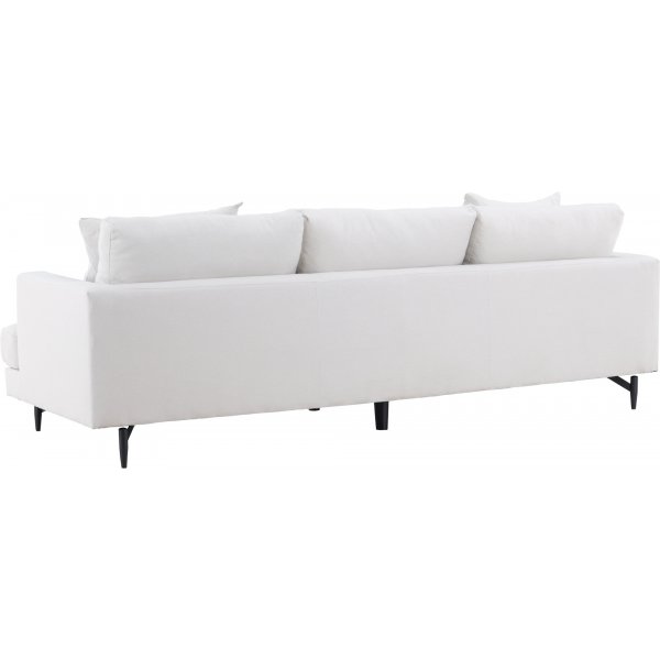 Sofia 3-Sitzer-Sofa - Beigefarbenes Leinen