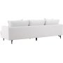 Sofia 3-Sitzer-Sofa - Beigefarbenes Leinen