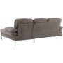 Remis Diwansofa - Dunkelgrau