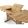 Saltö ovaler Esstisch aus Teak 150-210 cm Butterfly - Teak