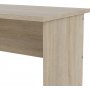 Function Plus Schreibtisch 120,1 x 48,1 x 72,6 cm - Eiche