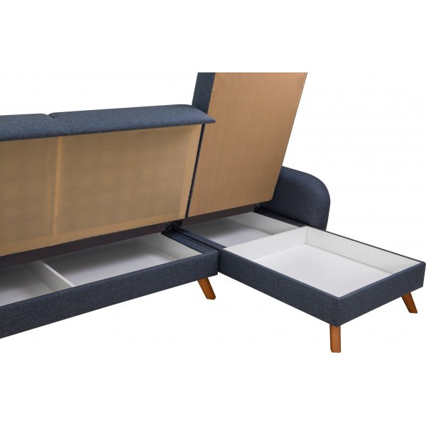 Kronos 2 Schlafsofa Dunkelblau