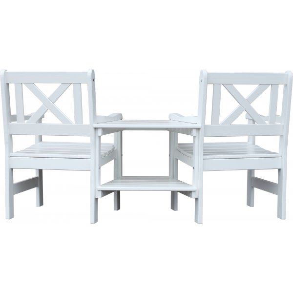 Europa Gartenmöbel - Loveseat - Weiß
