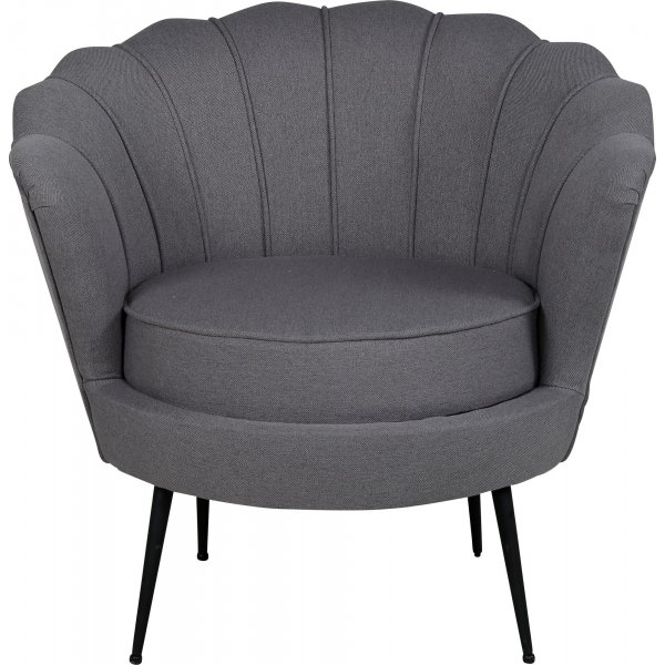 Ballini Sessel - Grauer Stoff