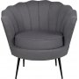 Ballini Sessel - Grauer Stoff