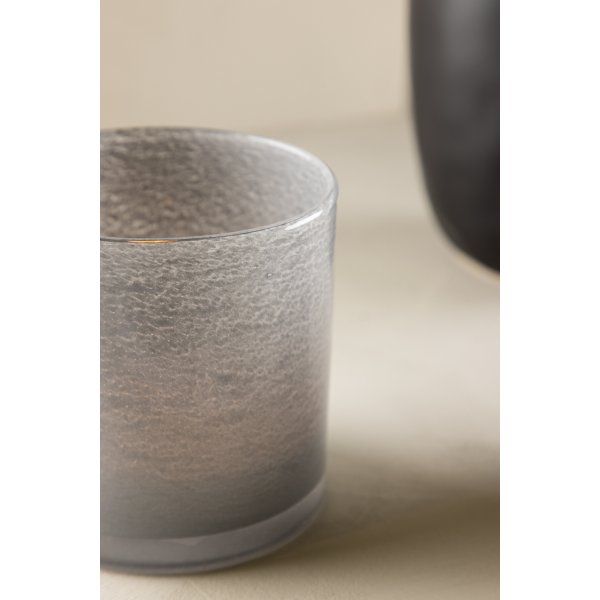 Glora Laterne Ø12 cm - Hellgrau