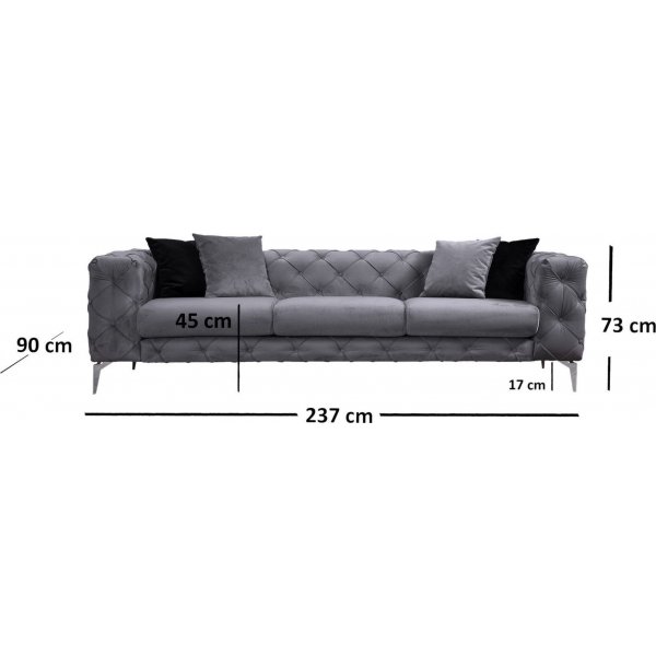 Sofa Como - 237 cm