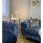Loop Tischlampe - Champagner