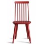 Roter Steckstuhl RAL3003