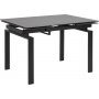 Huddersfield Esstisch 120-200 cm - Schwarz