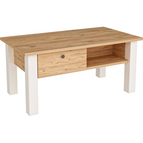 Lissabon Couchtisch 90 x 50 cm - Beige