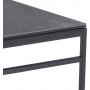 Exeter Wetttisch 55x50 | 100 x 50 cm - Schwarz