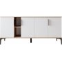 Tarz Sideboard - Eiche/Weiß