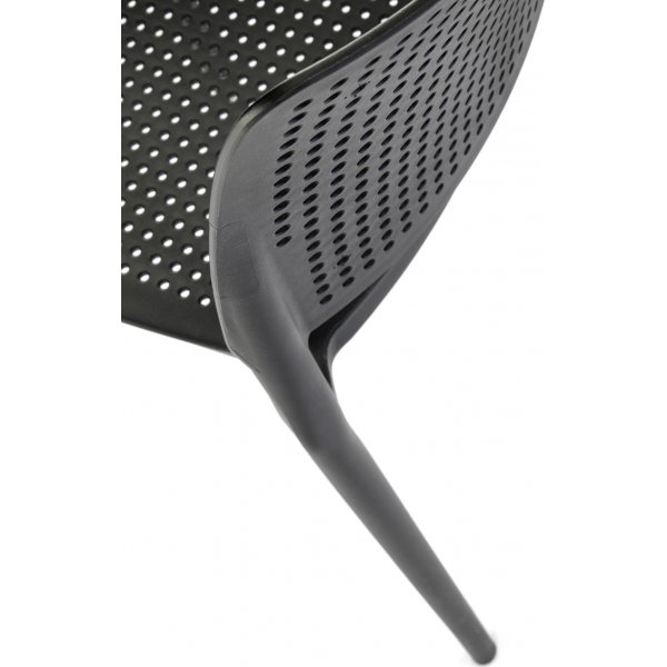 Cadeira stapelbarer Esszimmerstuhl 514 - Schwarz