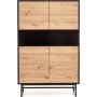 Laguna Schrank - Artisan Eiche/Schwarz