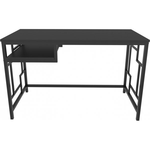 Kennesaw Schreibtisch 120 x 60 cm - Schwarz/Anthrazit