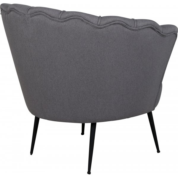 Ballini Sessel - Grauer Stoff