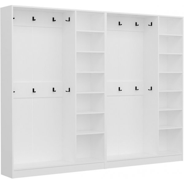 Armadio Flurmöbel B 270 x 35 x 210 cm - Weiß