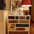 Kundenbild Thais Kommode - Weiß/Multi
